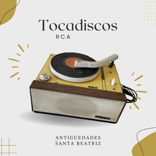 Tocadisco Antiguo Rca