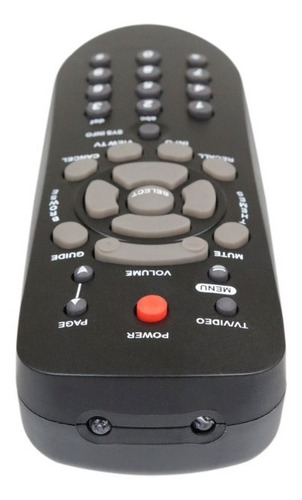 Imagen 5 de 6 de Control Para Dish Negro Modelo Dish