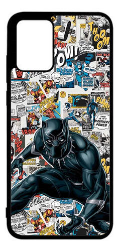 Funda Protector Para Moto E22 Black Panther