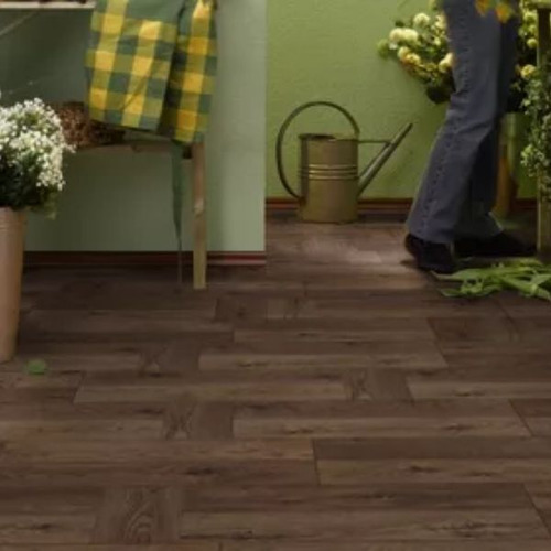 Pisos Flotantes Kronotex 8mm- Con Bisel- Caja 2,70m2 Roble Dunkel Palast