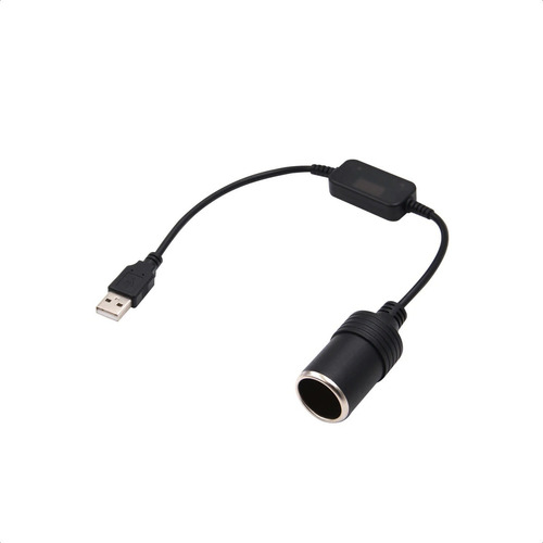 Convertidor Usb De 5 V A 12 V Para Encendedor De Auto