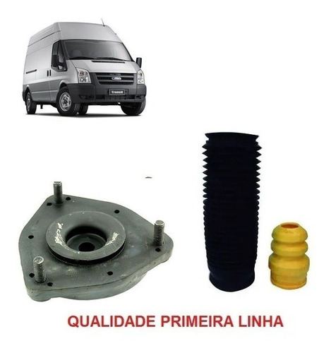 Coxim Batente Amortecedor Dianteiro Ford Transit Anos 08 Á13