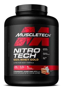 Nitro Tech 100% Whey Gold 2,27kg - Importado - Muscletech