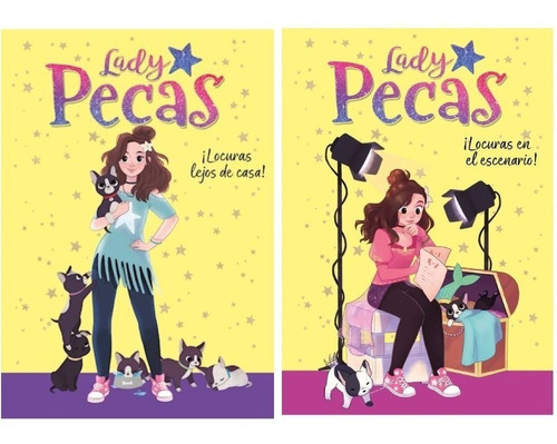 Pack Lady Pecas - Lejos De Casa + En El Escenario (2 Libros)