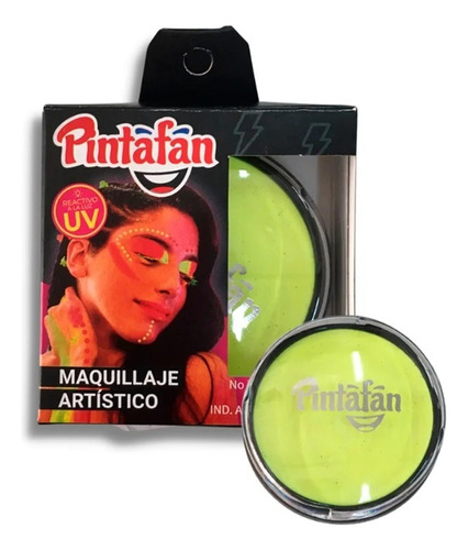 Maquillaje Artistico Hipoalergenico Pintafan 9 Grs