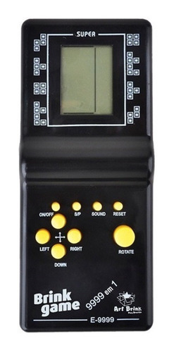Consola Brick Game 9999 in 1 Standard color  negro