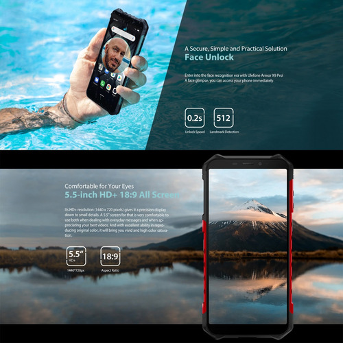 Ulefone Armor X9 Pro | Celular Resistente Ip69 Único Chile