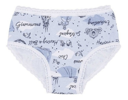 Imagen 1 de 7 de Bombacha Infantil Nena Princesas Disney Cocot X 3 - 20803