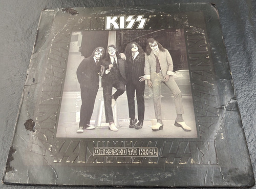 Kiss Dressed To Kill Lp Usa 1ra Edic Iron Maiden Judas Pries