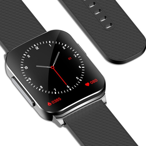 El Reloj Inteligente Ep03 Mide Las Notificaciones D Color De La Malla Negro