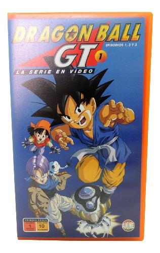 Dragon Ball Gt 1 Vhs Serie Capitulos 1 2 Y 3 6 Madtoyz