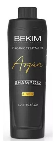 Bekim Shampoo Argan 4 Oils Hidratante X 1.2 L