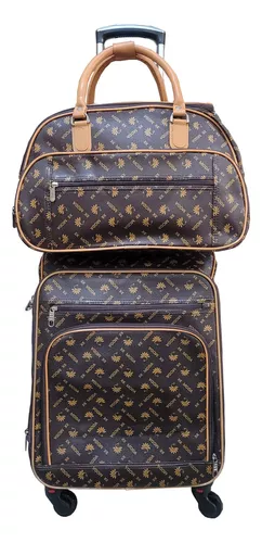 LOUIS VUITTON - Uma bolsa de viagem e uma bolsa de mão em bom