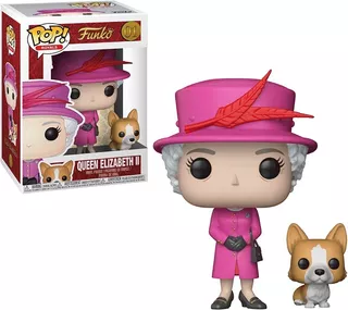 Funko Pop & Buddy #01 Reina Elizabeth Ii Con Corgi