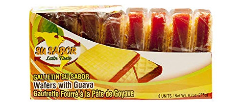 Su Sabor Wafers With Guava/galletin (8 Vc5kn