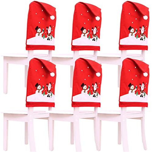 Fundas De Silla De Navidad, Juego De 6 Fundas Sillas De...