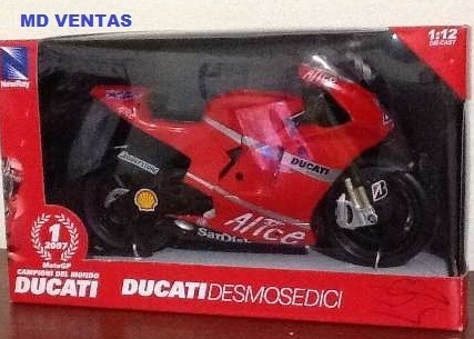 Moto Coleccionable A Escala 1:12, New Ray, Gran Variedad,