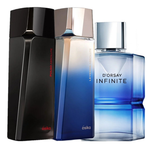 Perfume Leyenda, Pulso Y Dorsay Infinit - mL a $657