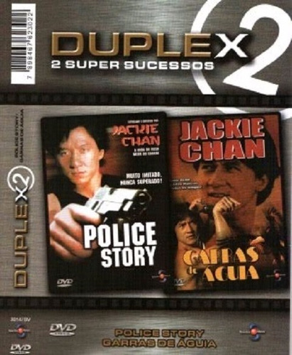 Dvd Lacrado Duplex Police Story Garras De Aguia Jackie Chan