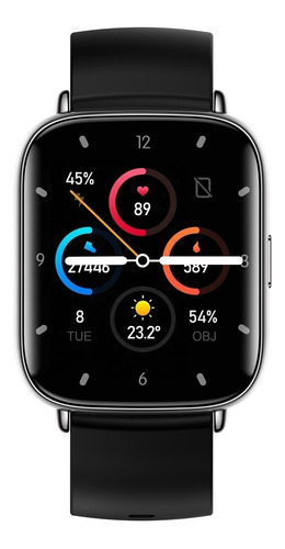 Smart Watch  Um68 Reloj Inteligente Negro  Ip67 Waterproof 