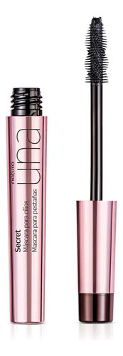 Máscara Para Pestañas Negra Secret Una 8 Ml Natura Negro