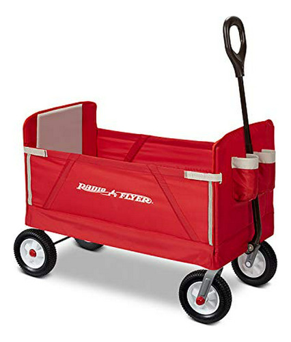 Radio Flyer All-terrain 3-en-1 Ez Carro Plegable Para Niños 