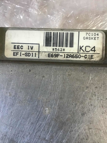 Computadora Ecu Motor Ford Aerostar 1987 E69f 12a650 C1e (Usado)