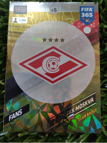 2018 Panini Adrenalyn Fc Spartak Moskva #316 