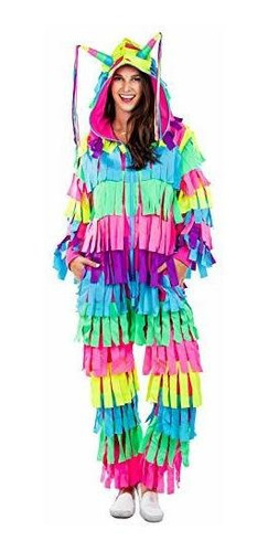 Disfraz Piñata Mujer - Onesie Mujer Multicolor