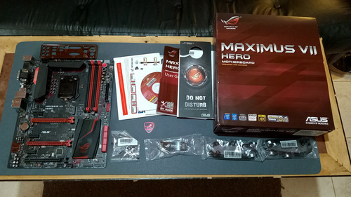Motherboard Asus Z97 Maximus Vii Hero (se Reinicia) Negro