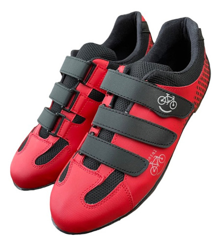 Zapatillas Ciclismo Profit Velcro Calidad Premium. !unisex¡