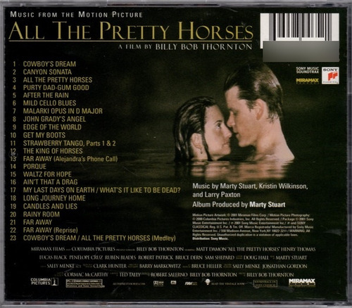 All The Pretty Horses Soundtrack Cd (Usado)
