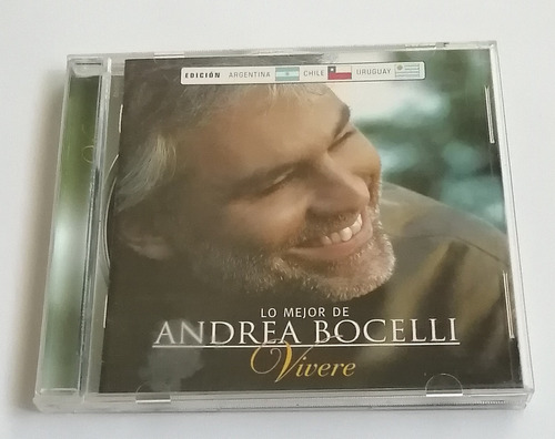 Andrea Bocelli - Vivere - Lo Mejor De ( C D Ed. Argentina)