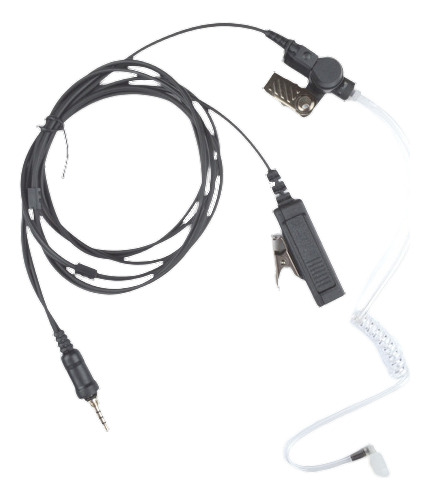 Vigilancia De 2 Cables Micrófono Auricular Para Yaesu Vx-6r 