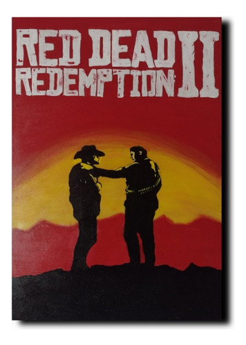 Cuadro Red Dead Redemption 2 45x30x2,5