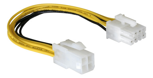 Cable Adaptador Eps Atx De 4 A 8 Pin Mother 20 Cm Merc Envio