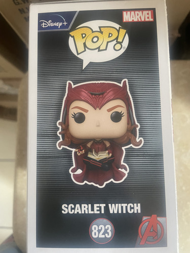 Scarlet Witch 823 Wanda Vision Funko Pop Marvel Collector Co (Usado)