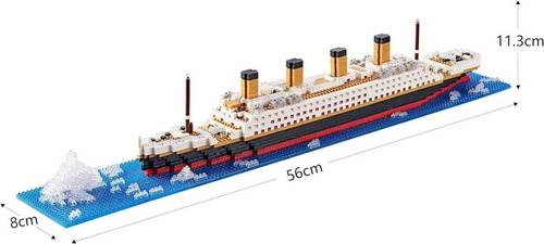 Juego De Construcción De Modelos De Barco Titanic, 1878 Piez