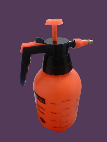 Rociador Fumigador Aspersor Atomizador Con Bomba Manual 2lt