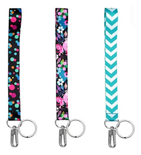 3-pack Wrist Keychain Lanyard For Keys, Phones, Wallets...