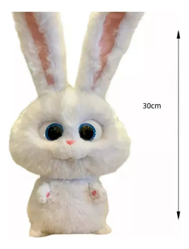 Wc Peluche Conejo Snowball Vida Secreta De Tus Mascotas A