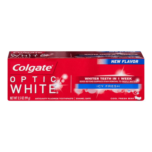 Colgate Crema Dental Fresca Helada Blanca Óptica Menta