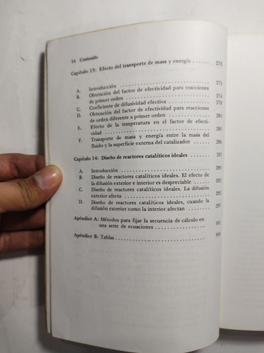 Introducción Al Análisis Ingenieril De Los Reactores Químico (Usado)