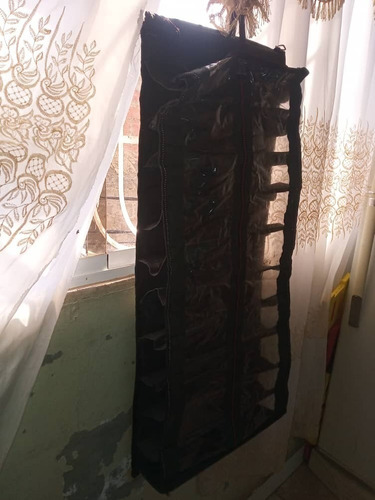 Zapatera De Lona Liviana Tela Resistente