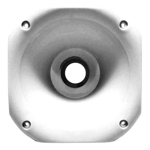 Imagen 3 de 5 de Corneta Para Driver Difusor Blanca Corta 1 Pulgada