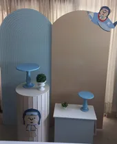 Comprar Alquiler Mobiliario Candy Bar,bautismo,primer Año,babyshower Rosa Claro