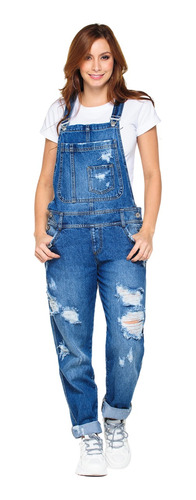 Jardinera Denim Mujer Trucco´s Jeans - T6921