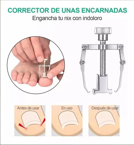 . Pedicure Set De Manicure Profesional Cortar Uñas