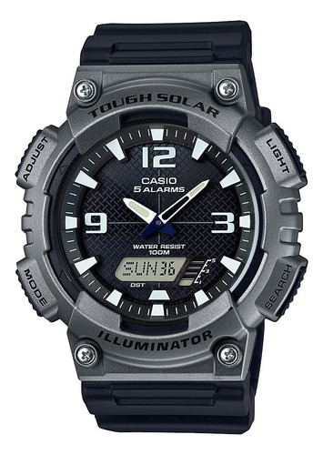 Reloj Casio Serie Aqs800w, Analógico Y Digital, 100 M, Wr So