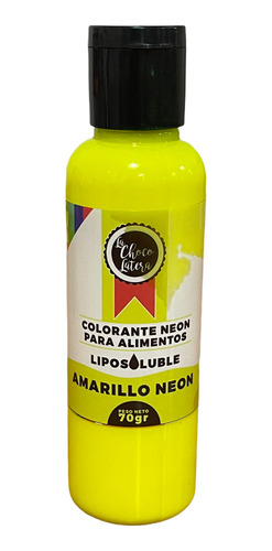 Colorante Liposoluble Amarillo Neon 70gr - g a $413